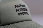 Load image into Gallery viewer, Combvt™ Motto Military Green Trucker Hat
