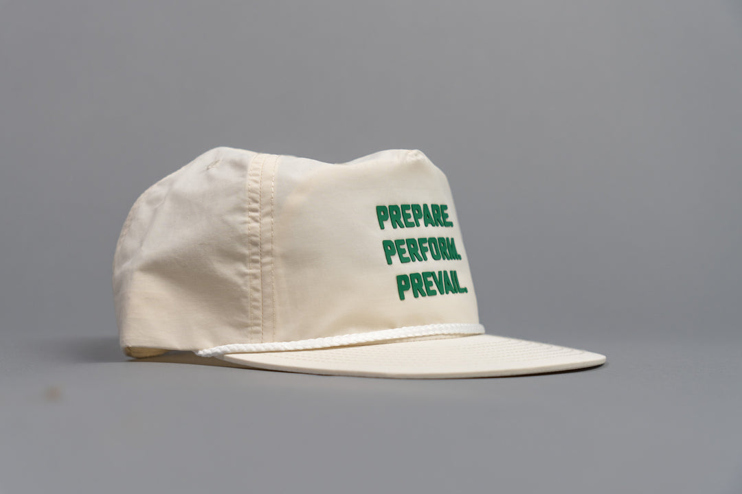 Off White Prepare. Perform. Prevail. Performance Nylon Snapback