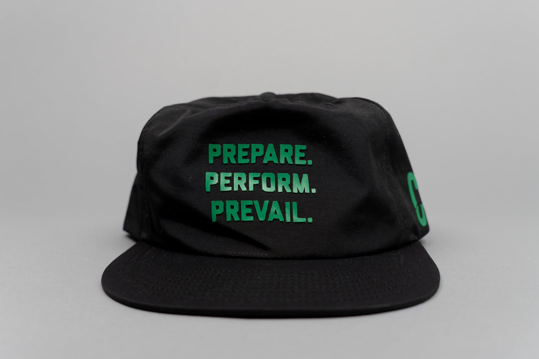 Emerald Prepare. Perform. Prevail. Performance Nylon Snapback