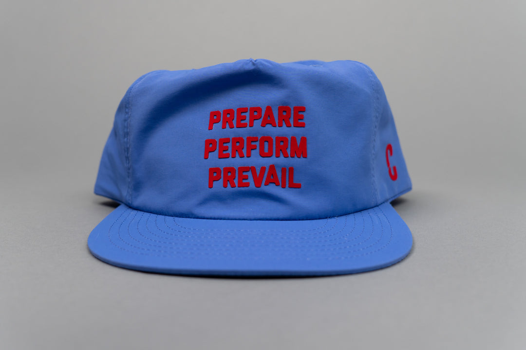 Raptors Prepare. Perform. Prevail. Performance Nylon Snapback