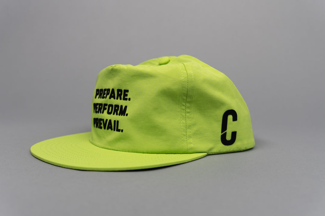 Prepare. Perform. Prevail. Performance Nylon Snapback